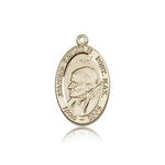 Pope John Paul II Medal, 14 Karat Gold - 14 KT Yellow Gold