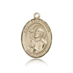St. Rene Goupil Medal, 14 Karat Gold, Large - 14 KT Yellow Gold
