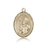 St. Rene Goupil Medal, 14 Karat Gold, Large - 14 KT Yellow Gold