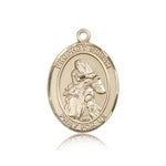 St. Isaiah Medal, 14 Karat Gold, Large - 14 KT Yellow Gold