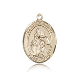 St. Isaiah Medal, 14 Karat Gold, Large - 14 KT Yellow Gold