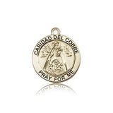 Caridad Del Cobre Medal, 14 Karat Gold - 14 KT Yellow Gold