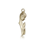 Madonna Medal, 14 Karat Gold - 14 KT Yellow Gold