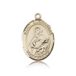 St. Alexandra Medal, 14 Karat Gold, Large - 14 KT Yellow Gold