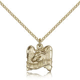 St. Luke Medal, Gold Filled - Gold-tone