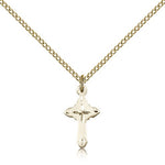Cross Pendant, Gold Filled - Gold-tone