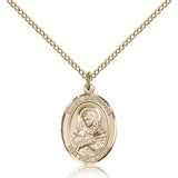 Mater Dolorosa Medal, Gold Filled, Medium - Gold-tone