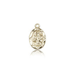 St. Joseph Medal, 14 Karat Gold - 14 KT Yellow Gold