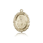 St. Jude Medal, 14 Karat Gold - 14 KT Yellow Gold