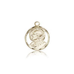 Scapular Medal, 14 Karat Gold - 14 KT Yellow Gold
