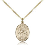 Our Lady of La Vang Medal, Gold Filled, Medium - Gold-tone