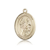 St. Joachim Medal, 14 Karat Gold, Large - 14 KT Yellow Gold