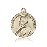 St. John Neumann Medal, 14 Karat Gold - 14 KT Yellow Gold