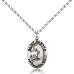 St. Gerard Majella Medal, Sterling Silver - Sterling Silver