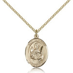 St. Raymond Nonnatus Medal, Gold Filled, Medium - Gold-tone