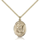 St. Raymond Nonnatus Medal, Gold Filled, Medium - Gold-tone
