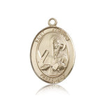 St. Andrew the Apostle Medal, 14 Karat Gold, Large - 14 KT Yellow Gold