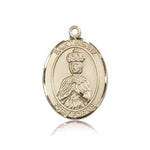 St. Henry II Medal, 14 Karat Gold, Large - 14 KT Yellow Gold