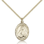 St. Rose Philippine Medal, Gold Filled, Medium - Gold-tone