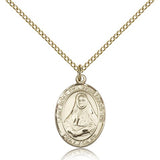 St. Rose Philippine Medal, Gold Filled, Medium - Gold-tone