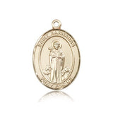 St. Barnabas Medal, 14 Karat Gold, Large - 14 KT Yellow Gold
