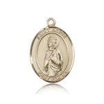 St. Alice Medal, 14 Karat Gold, Large - 14 KT Yellow Gold