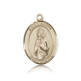 St. Alice Medal, 14 Karat Gold, Large - 14 KT Yellow Gold