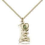 Miraculous Medal, Gold Filled - Gold-tone
