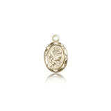St. Christopher Medal, 14 Karat Gold - 14 KT Yellow Gold