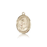 St. Elizabeth of the Visitation Medal, 14 Karat Gold, Medium - 14 KT Yellow Gold