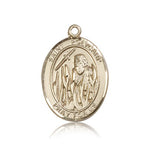 St. Polycarp of Smyrna Medal, 14 Karat Gold, Large - 14 KT Yellow Gold