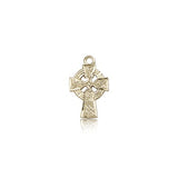 Celtic Cross Pendant, 14 Karat Gold - 14 KT Yellow Gold