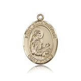 St. Bonaventure Medal, 14 Karat Gold, Large - 14 KT Yellow Gold