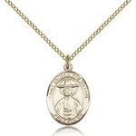 St. Andrew Kim Taegon Medal, Gold Filled, Medium - Gold-tone