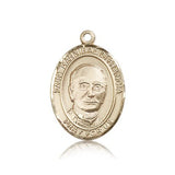 St. Hannibal Medal, 14 Karat Gold, Large - 14 KT Yellow Gold