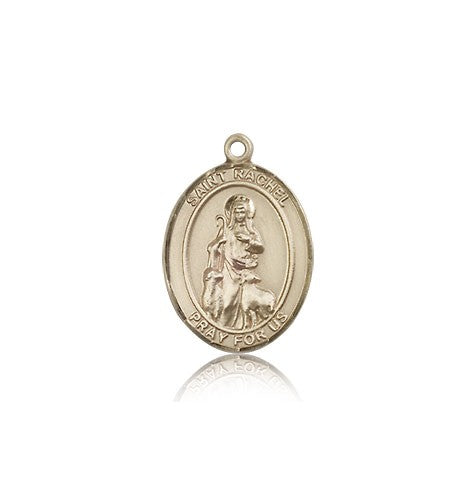St. Rachel Medal, 14 Karat Gold, Medium - 14 KT Yellow Gold