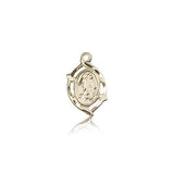Guardian Angel Medal, 14 Karat Gold - 14 KT Yellow Gold