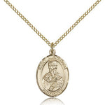 St. Alexander Sauli Medal, Gold Filled, Medium - Gold-tone