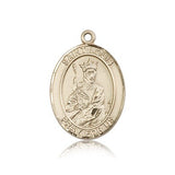 St. Louis Medal, 14 Karat Gold, Large - 14 KT Yellow Gold