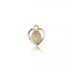 Our Lady of Guadalupe Medal, 14 Karat Gold - 14 KT Yellow Gold