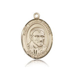 St. Vincent De Paul Medal, 14 Karat Gold, Large - 14 KT Yellow Gold