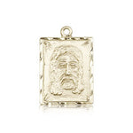 Holy Face Medal, 14 Karat Gold - 14 KT Yellow Gold
