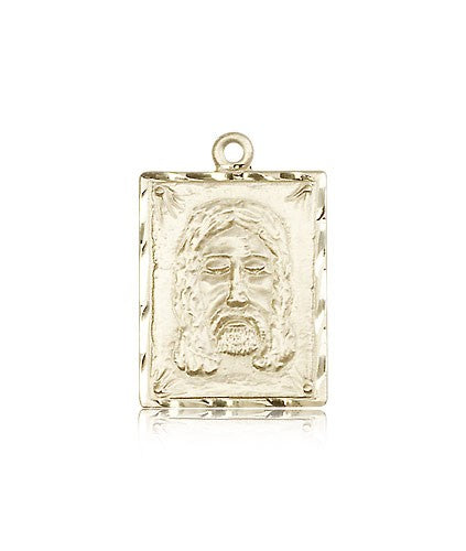 Holy Face Medal, 14 Karat Gold - 14 KT Yellow Gold