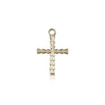 Cross Pendant, 14 Karat Gold - 14 KT Yellow Gold