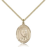 St. Eugene De Mazenod Medal, Gold Filled, Medium - Gold-tone