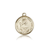St. Philomena Medal, 14 Karat Gold - 14 KT Yellow Gold