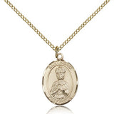 St. Henry II Medal, Gold Filled, Medium - Gold-tone