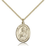 St. Malachy O'more Medal, Gold Filled, Medium - Gold-tone