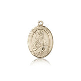 St. Louis Medal, 14 Karat Gold, Medium - 14 KT Yellow Gold