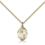 First Penance Medal, Gold Filled - Gold-tone